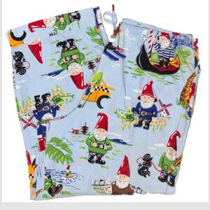 Original Nick & Nora - Women's Traveling Gnome PJ PANTS Only - Size XXL EUC